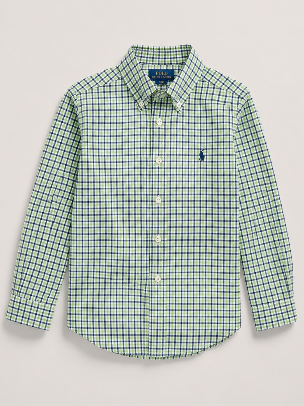 Ralph Lauren Plaid Button Down Shirt, green